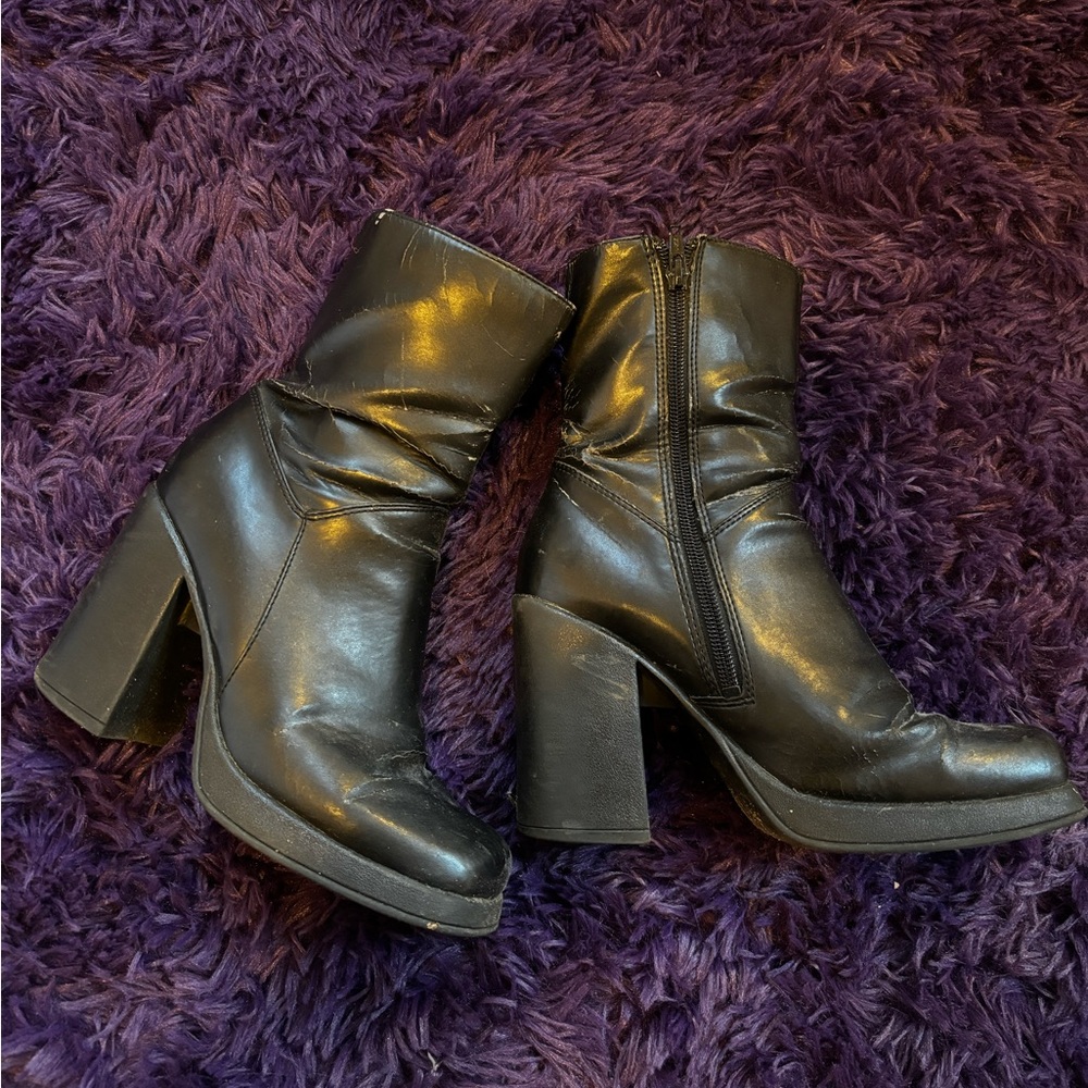 VINTAGE noboundaries DREAM platform booties W7